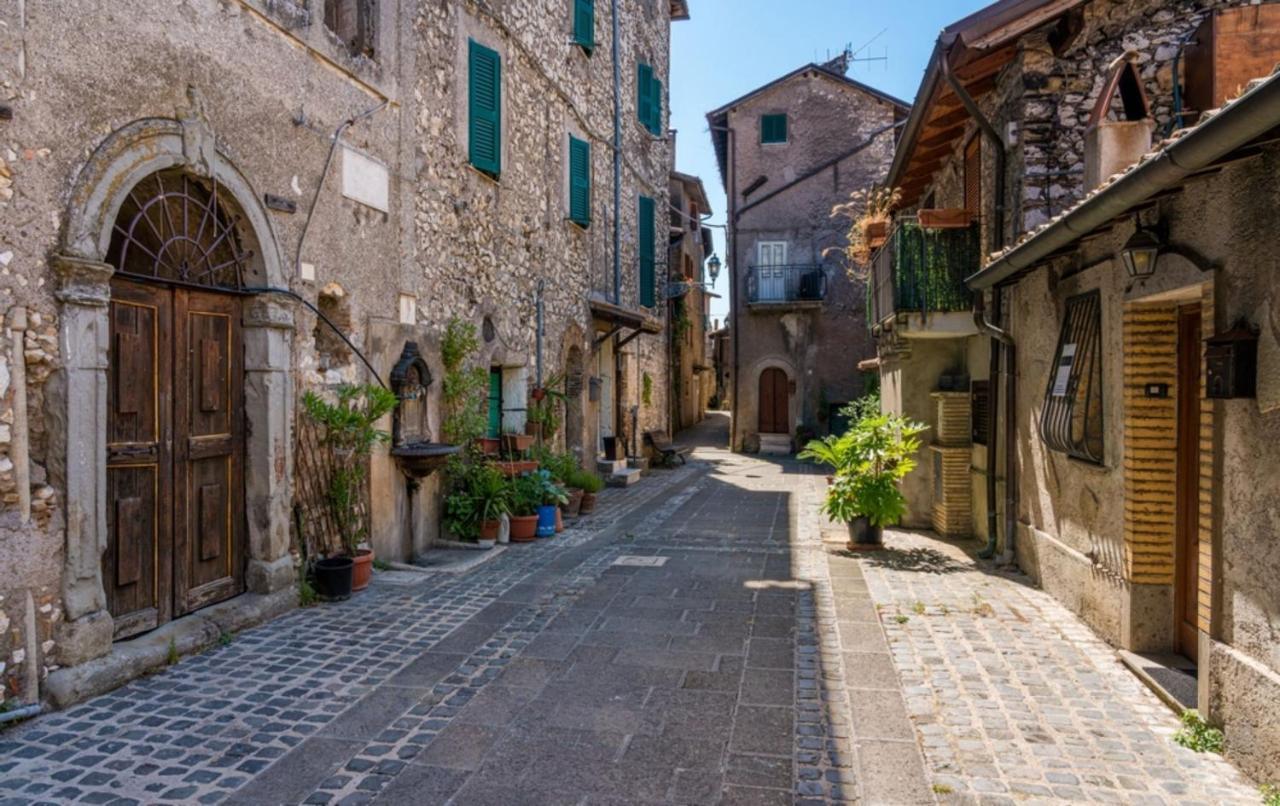 Ferienwohnung Casa Della Grotta Olevano Romano Exterior foto